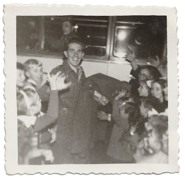24 oktober 1949, een welkom thuis voor mijn vader Afbeelding 1