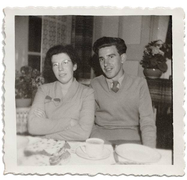 24 oktober 1949, mijn ouders weer samen na drie jaar Afbeelding 2